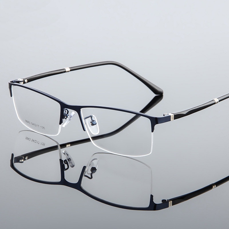 Half frame non prescription glasses deals