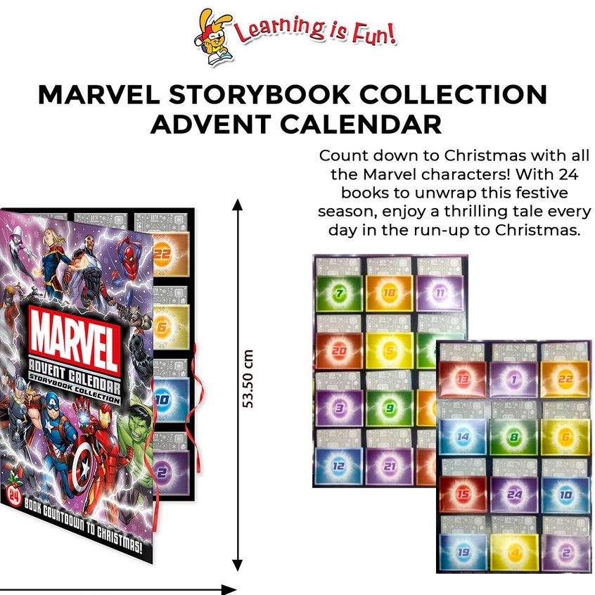 MARVEL Storybook Collection Advent Calendar Shopee Philippines