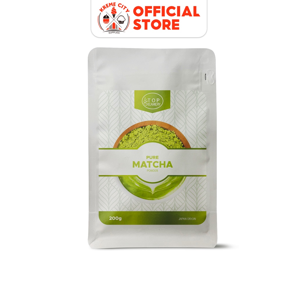 TOP Creamery Pure Matcha Powder 200g Shopee Philippines