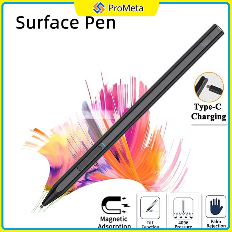 4096 Stylus Surface Pen For Microsoft Surface Pro 3 4 5 6 7 8 9 GO Book