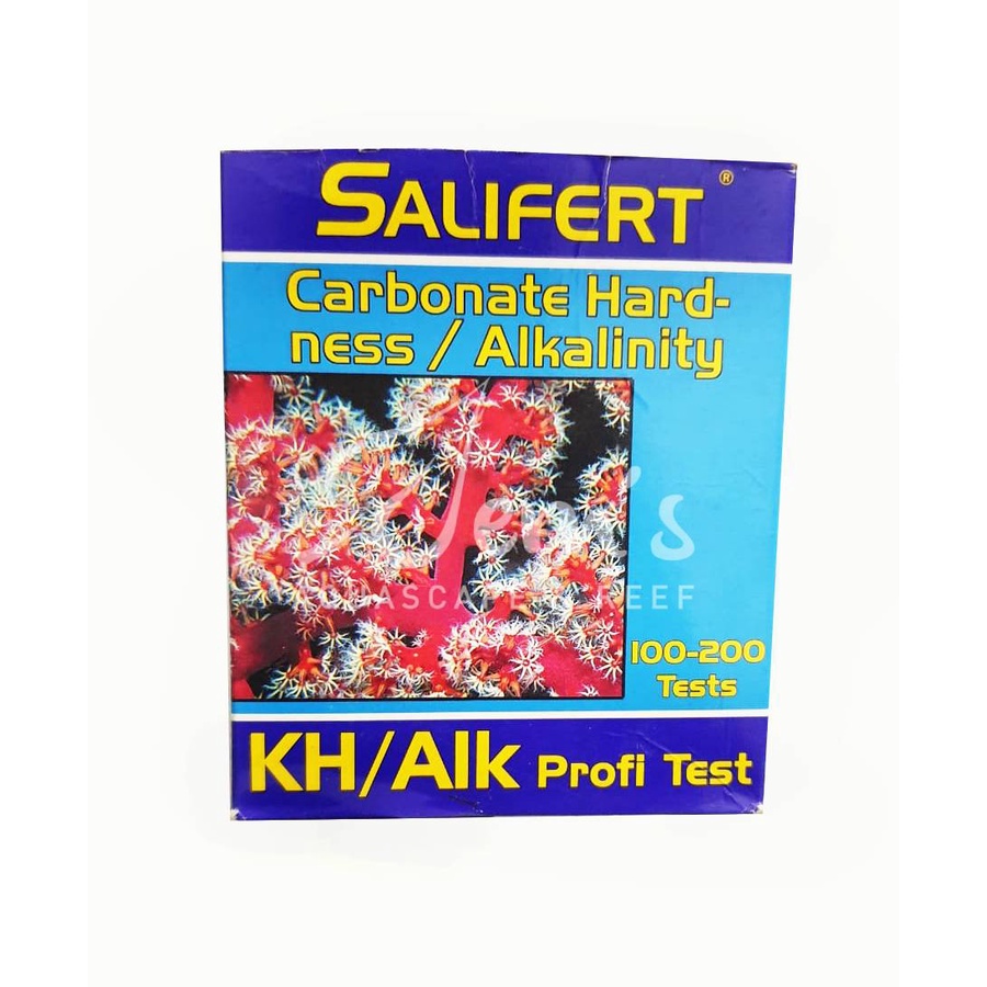 Salifert Alkalinity Water Test Kit (KH/Alk/Water Hardness Measurement ...