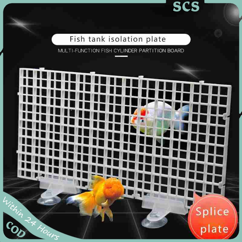 Aquarium Divider Tray Plastic Grid Fish Tank Divider Filter Bottom Isolation Shopee Philippines