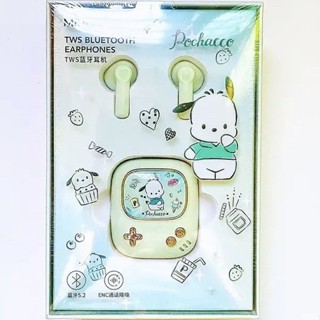 New 2023 Kawaii Sanrio headset Tws Bluetooth Earphones Pochacco Kuromi ...