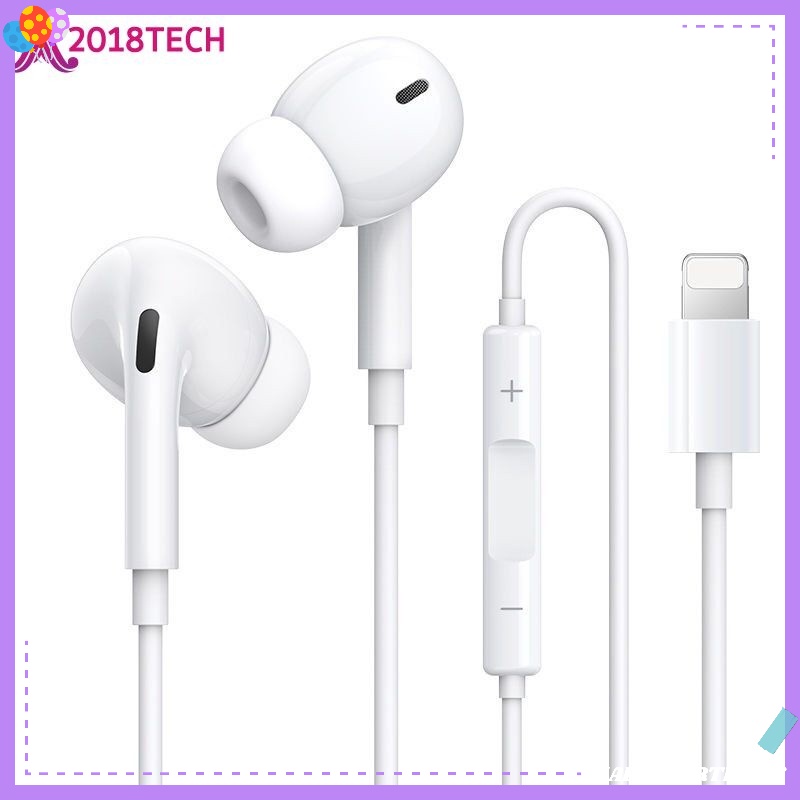 For Iphone 5 6 7 8 Plus Iphone X Xs Max 11 Wired Headphones Headset