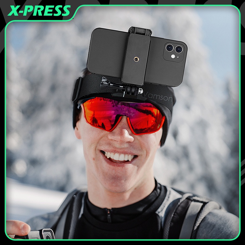 Phone Head Mount GoPro Strap for iPhone, Samsung Galaxy, & Note All Smartphones universal