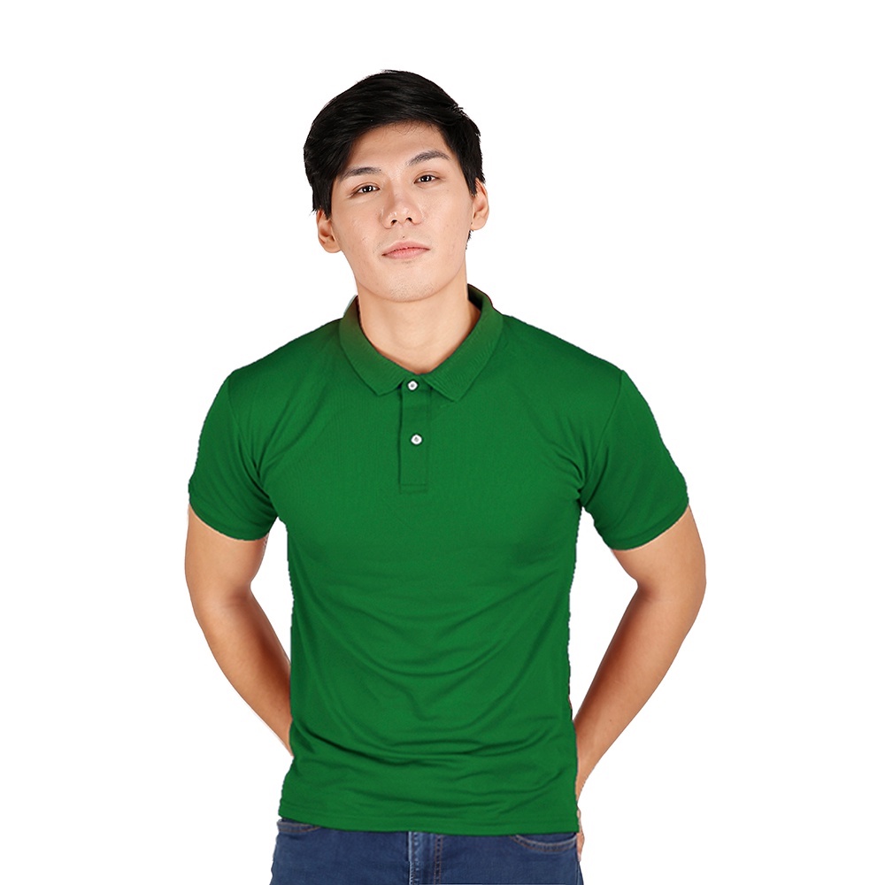 Green dri cheap fit polo