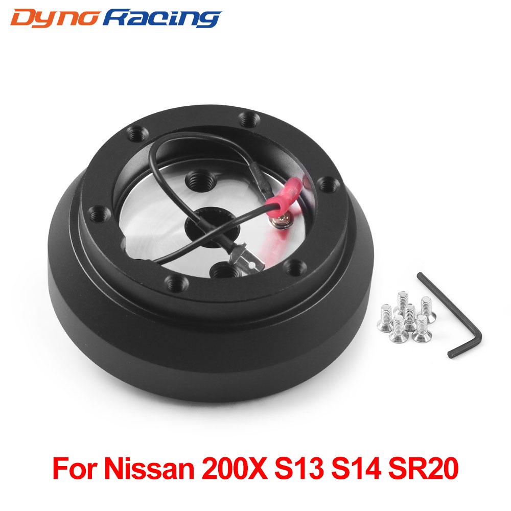 140H Aluminum Steering Wheel Short Hub Adapter Quick Release Boss Kit for Nissan 200SX S13 S14