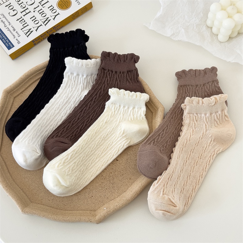 Solid Ankle Socks  Ankle socks outfit, Ankle socks women, Ankle socks