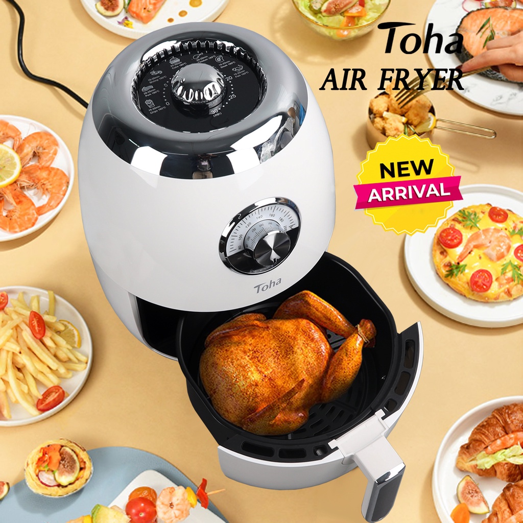 Air Fryer Toha 4.5L Easy to use control knob air fryer Shopee Philippines