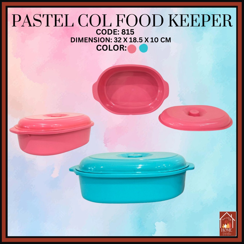 PASTEL COLORED FOOD KEEPER/FOOD KEEPER/FOOD CONTAINER | Shopee Philippines