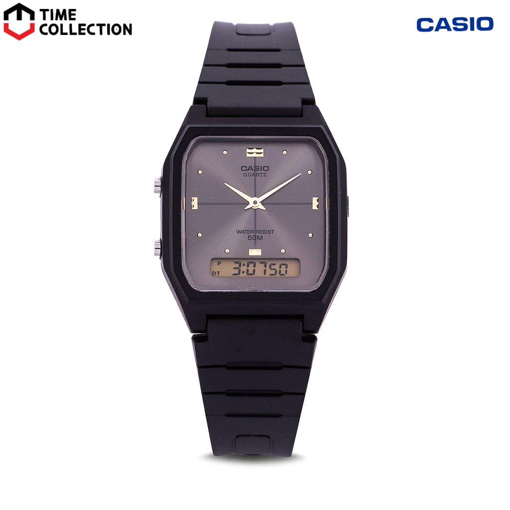 Casio AW48HE8AVDF Digital Analog Rubber Strap Watch Shopee Philippines