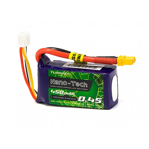 thumbnail image 2 of Turnigy Nano-tech 4500mAh 3S Lipo Battery - 35C-70C Discharge With XT-90 Connector 2 of 12