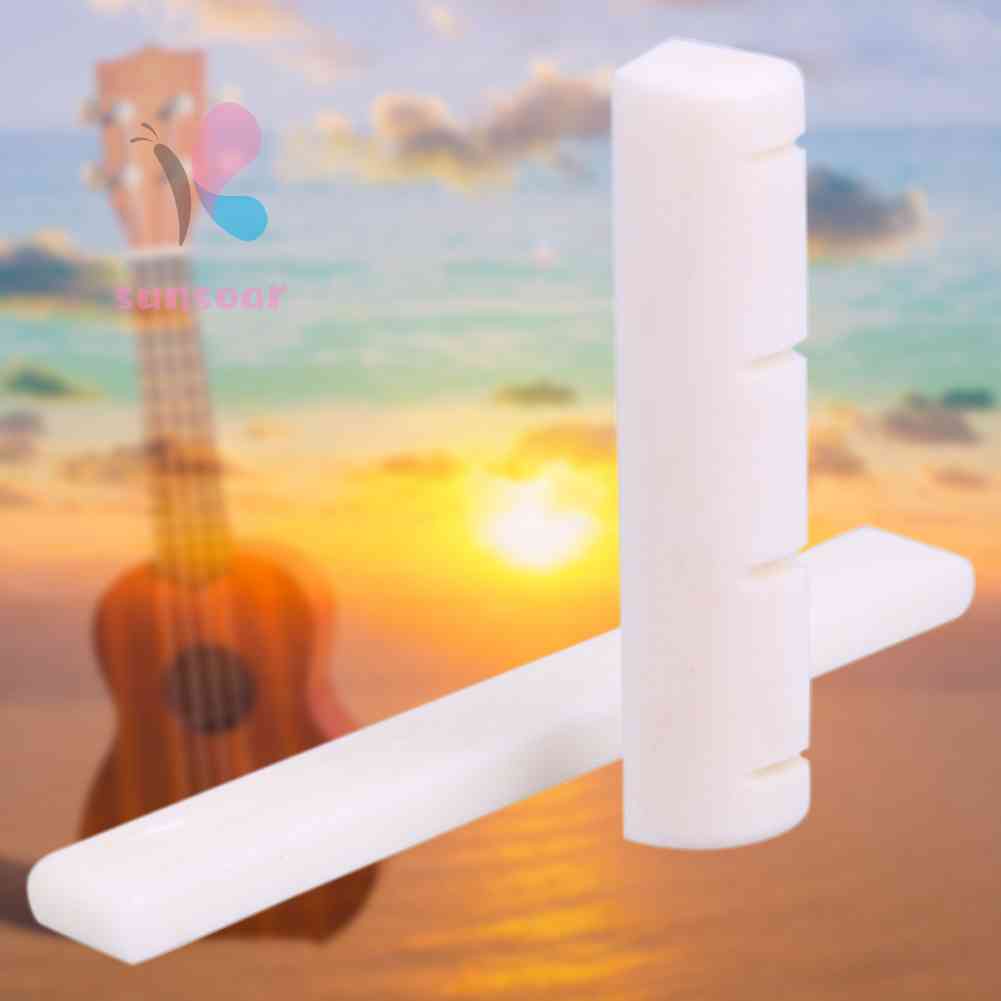 Ukulele Uke Guitar Beige Buffalo Bone Bridge Saddle Shopee Philippines