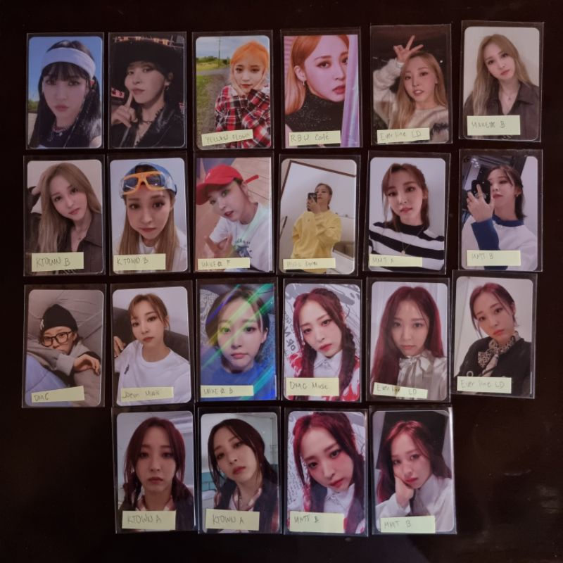 Mamamoo Moonbyul Photocards Shopee Philippines