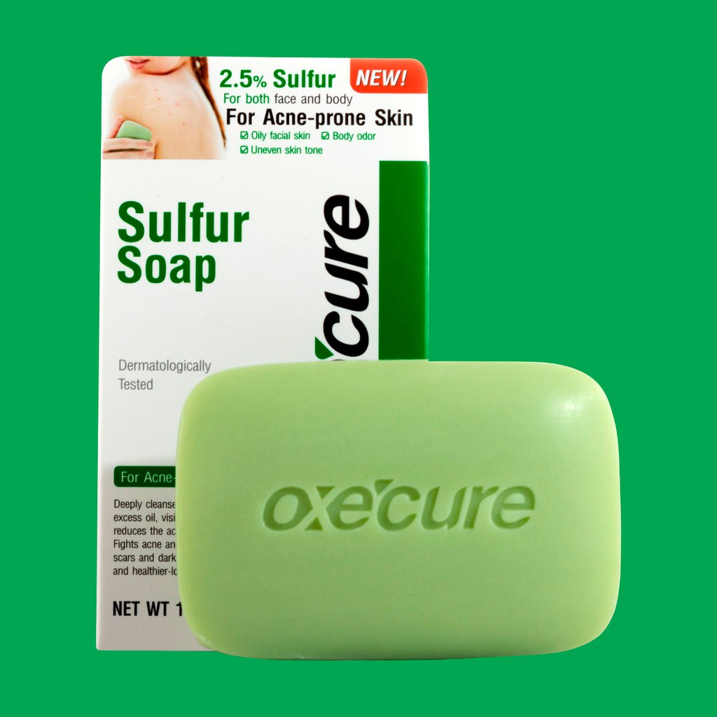 Oxecure Sulfur Soap 100g Shopee Philippines