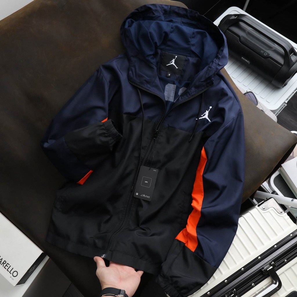 WINDBREAKER Jacket Hood w drawstring