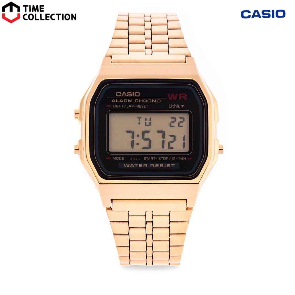 Casio A159WGEA 1DF Digital Stainless Steel Strap Watch Shopee Philippines