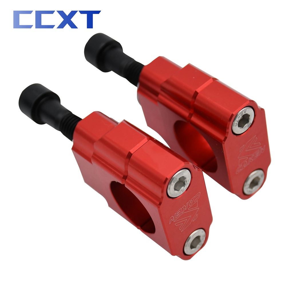 Motorcycle CNC Aluminium 11/8" 28mm M12 M10 Bar Clamps Handlebar Risers