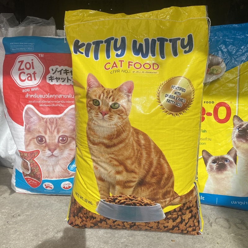 Catchoice Cat Food packed Newly Improved as Kitty witty cat food