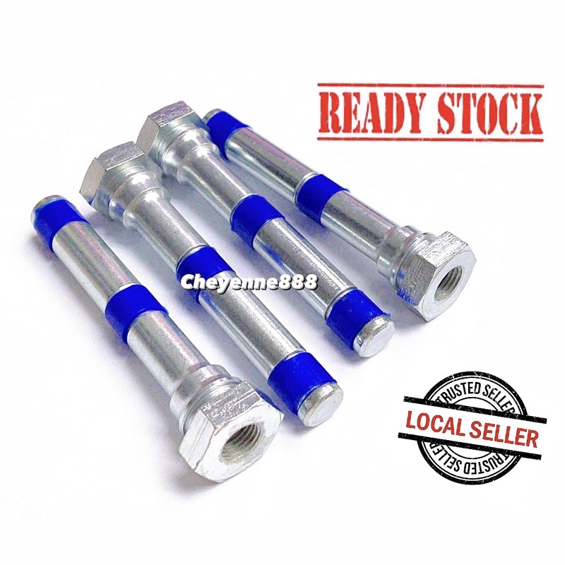 Proton Ertiga (20162019) (Front) Disc Brake Pin/Caliper Pin With Silicone Bush (4pcs/Set