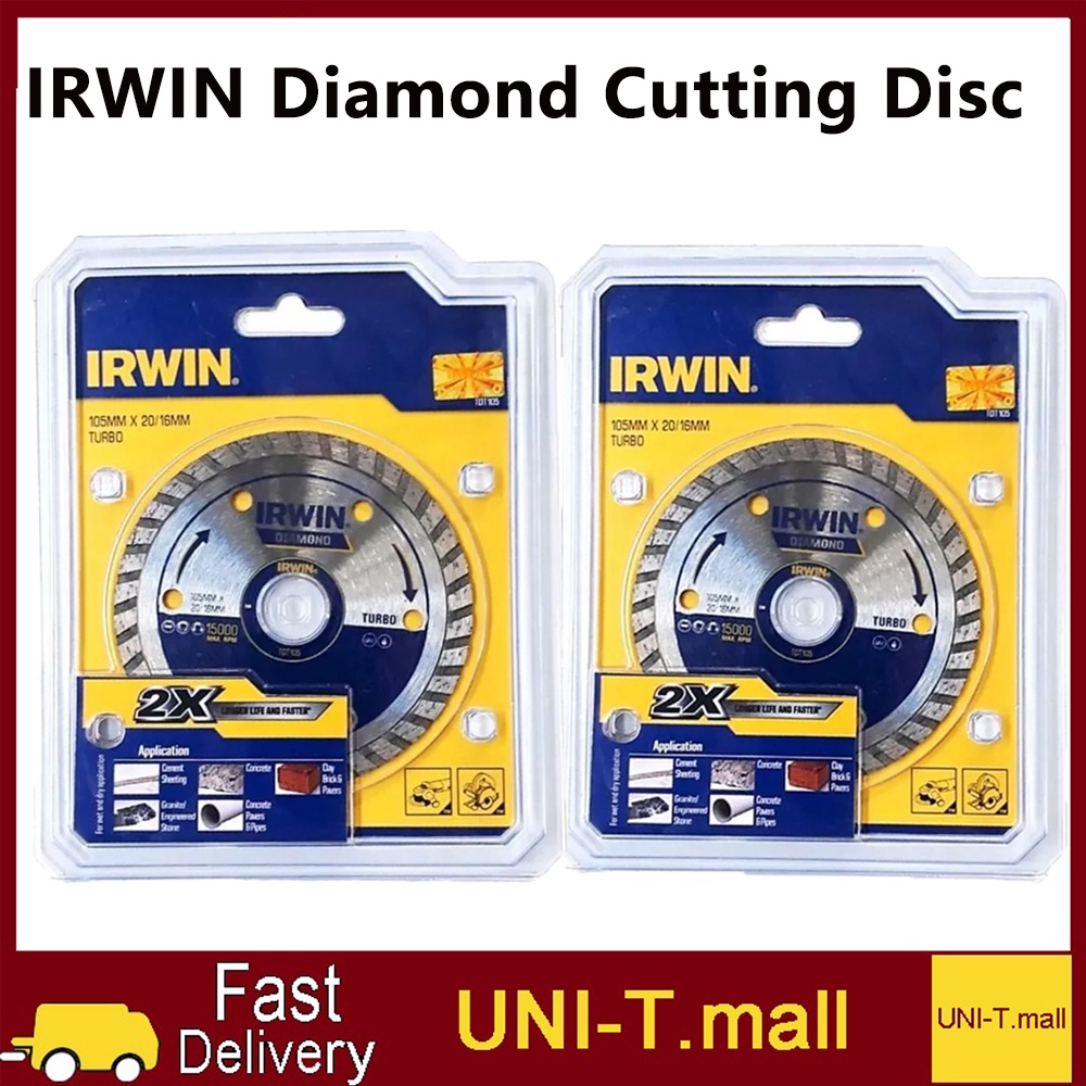 Irwin Diamond cutting disc for tiles 4 inches , diamond cutting disc