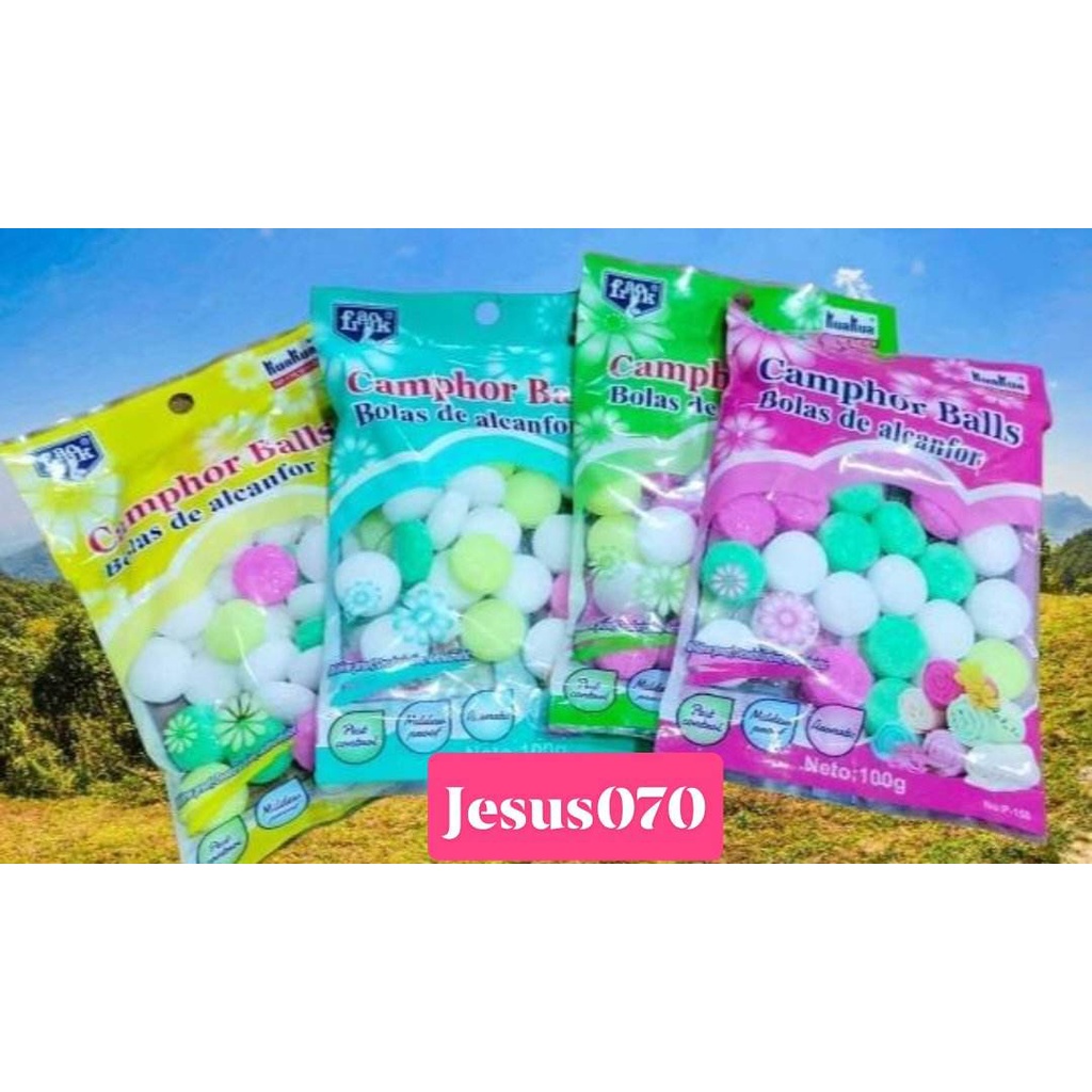 FRANCK ASSORTED FRAGRANCE CLOSET DEODORIZER NAPTALINE CAMPHOR BALLS