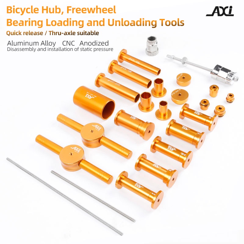 MTB Road Bike Hub Bearing Installation Removal Tool Kit Bike Cassette