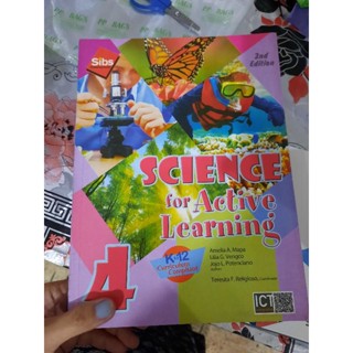 Science For Active Learning 2nd Edition Grade 1 2 3 4 5 6 Kto12 Sibs ...