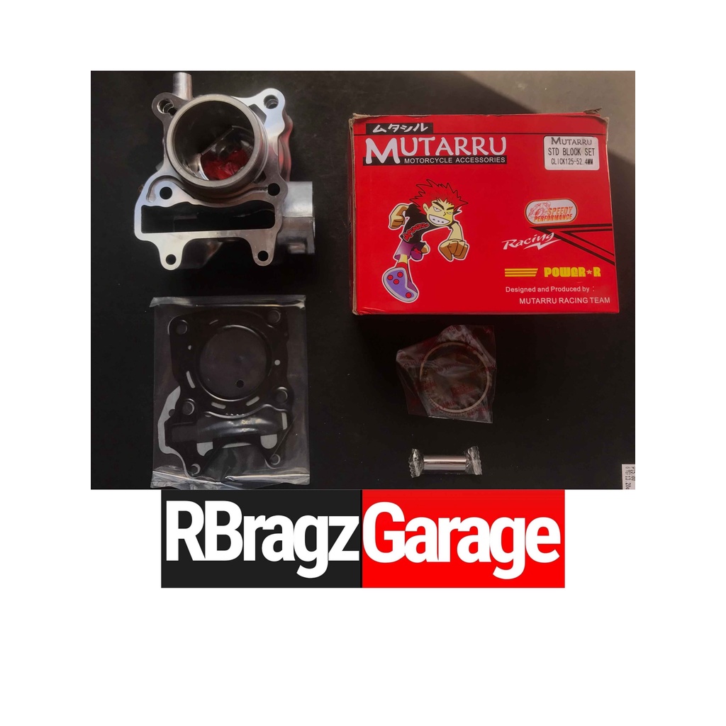 Mutarru Steel Bore Steel Block Set 52.4mm - Click 125 | Shopee Philippines