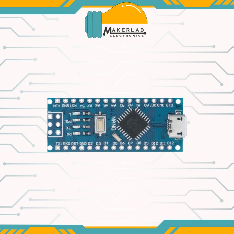 Arduino Nano ATmega328P CH340G CH340 Soldered Unsoldered | Shopee ...