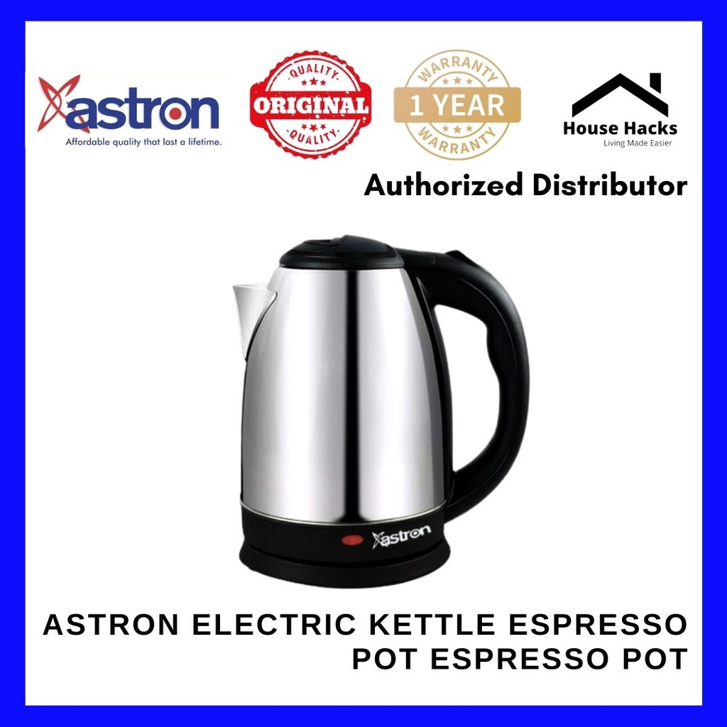 Astron Electric Kettle Espresso Pot ESPRESSO POT (House Hacks) Shopee