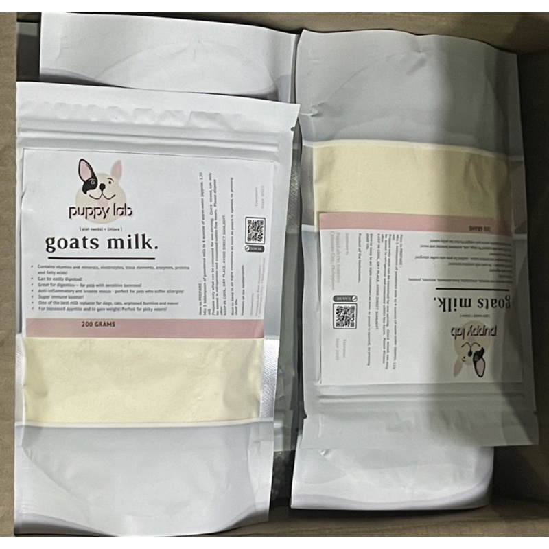 Puppy Lab 200g Goat Milk Replacer Powder Shopee Philippines