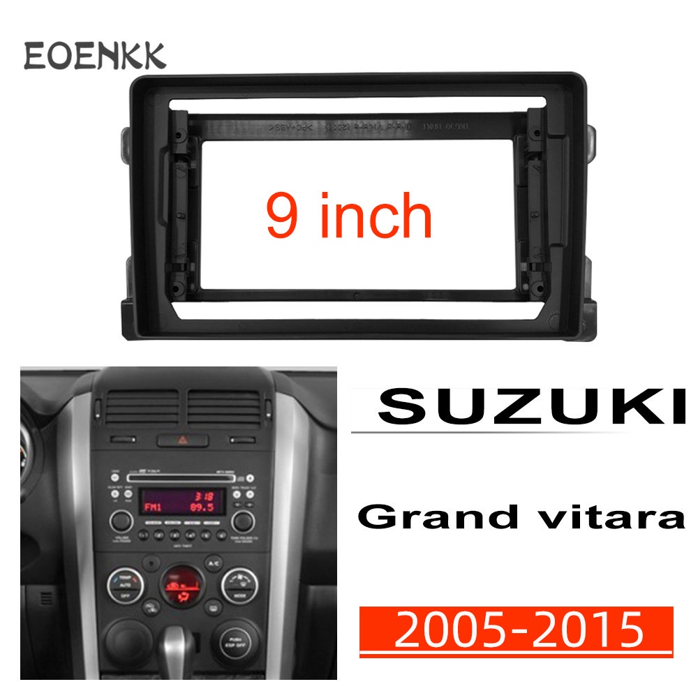 Honxun radio frame 2din Stereo Panel for SUZUKI Grand vitara 2005-2015
