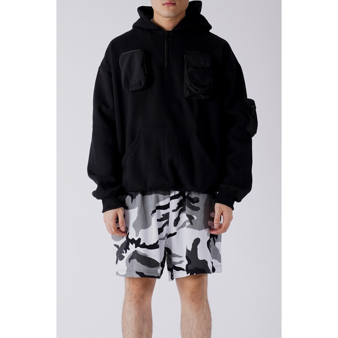 MULTI POCKET HOODIE 400GSM | Shopee Philippines