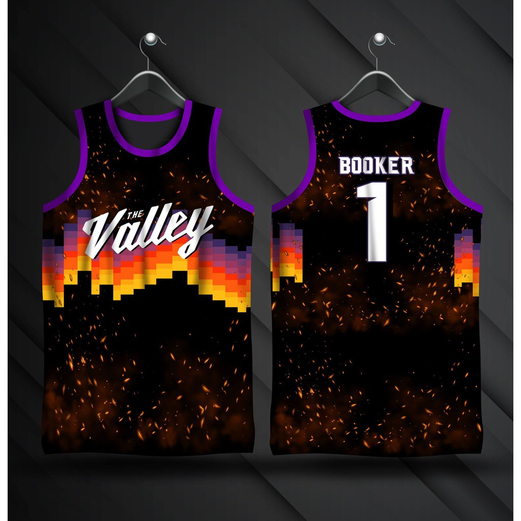 Basketball Jersey Black Design 2022 Name And Number THE VALLEY PHOENIX ...