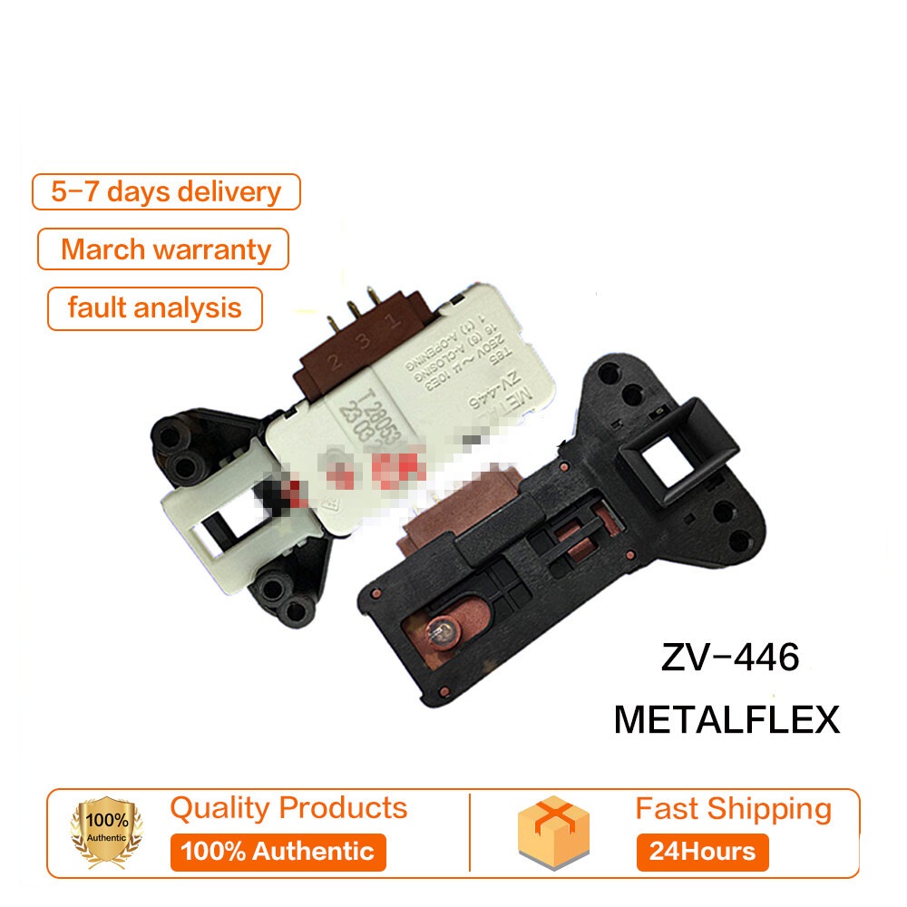 ORIGINAL Beko whirlpool WASHING MACHINE DOOR LOCK METALFLEX ZV-446