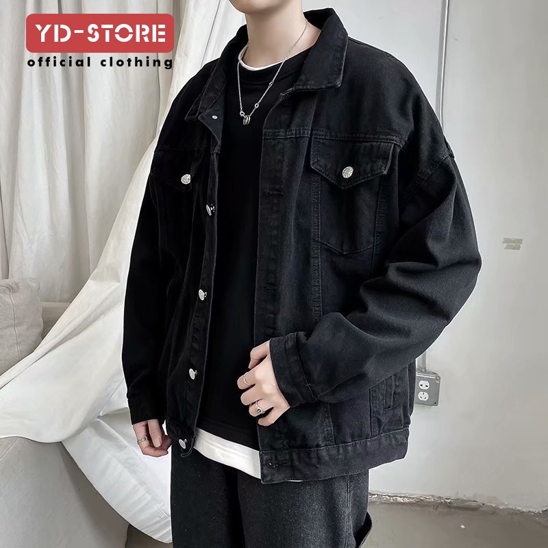 Denim jacket best sale outfit korean