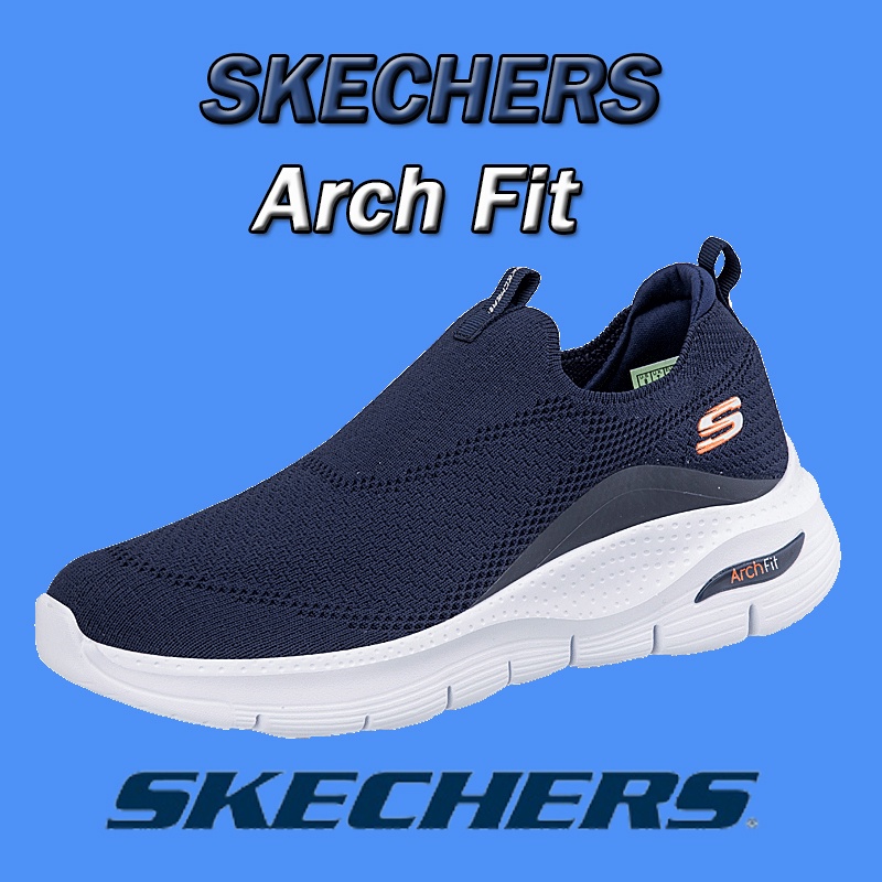 【in Stock】skechers Thick Soled Wearresistant Sports Shoes Slip on