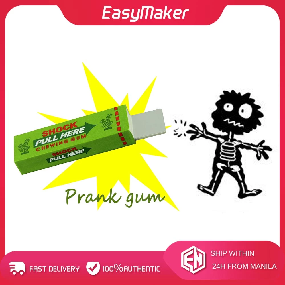 Electric Shock Chewing Gum Prank Shock Chewing Gum Joke Funny Tricky Toy Novelty Gift