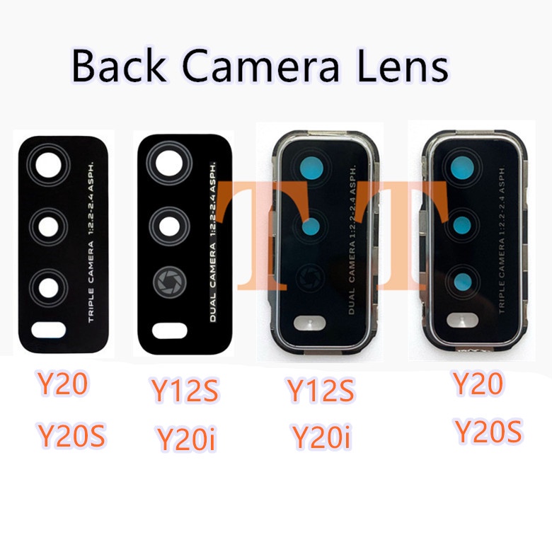 camera Lens For VIVO Y20 Y20i Y20S G Y12S Y12A with adhesive Rear Back