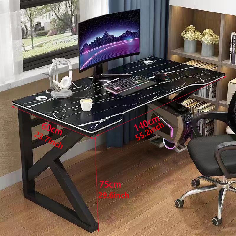140*60*75CM Computer Table Bedroom Office Desk Home Student Study Table
