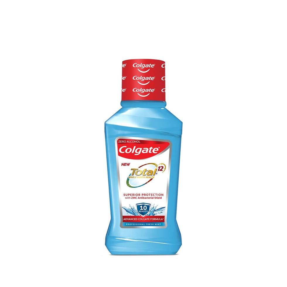 Colgate Mouthwash Total Professional Fresh Mint 60ml Shopee Philippines