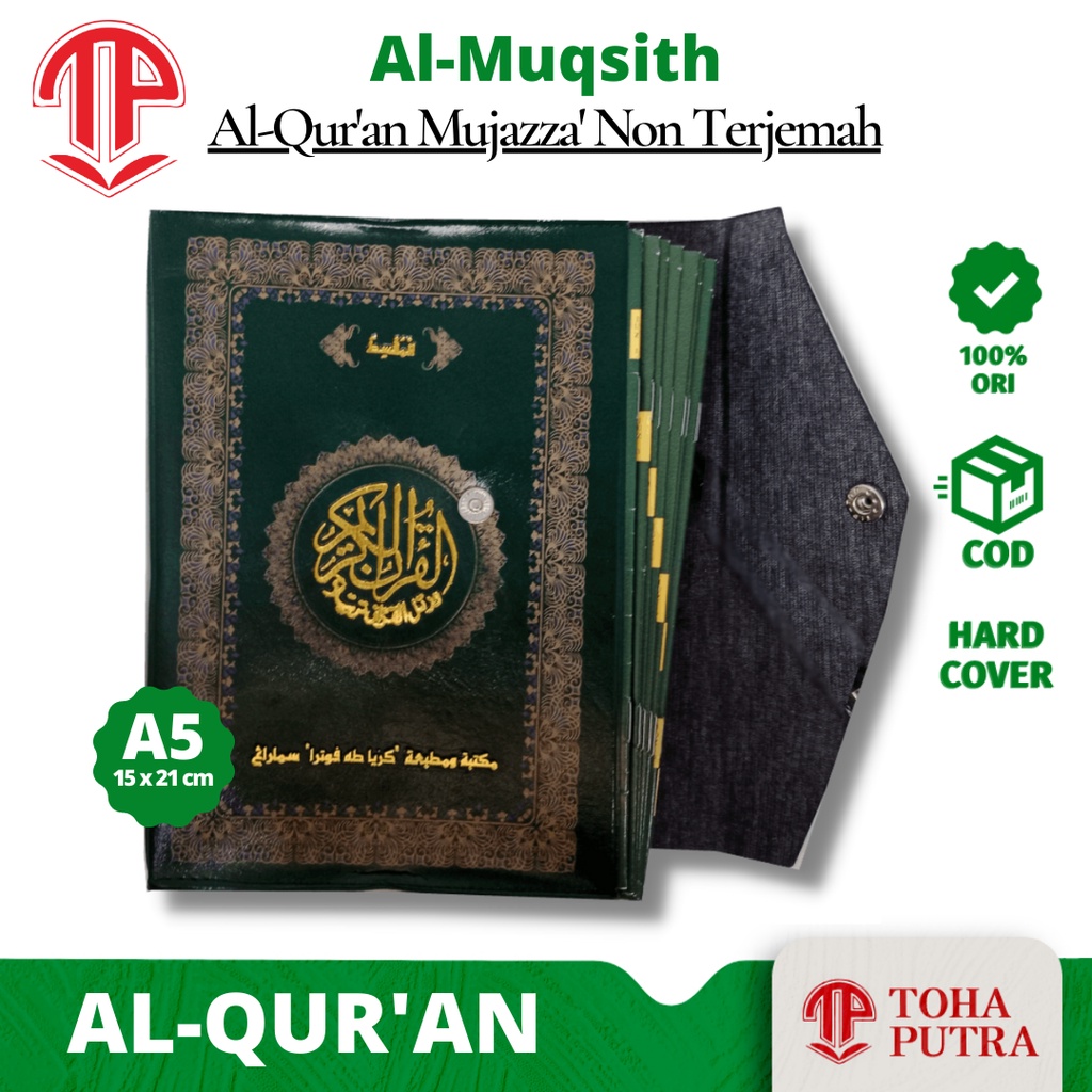 Per Juz AL-MUQSITH A5 Responsibility 14x20 Cm (Toha Putra) Quran AL ...