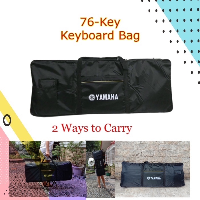MAVIES Padded Keyboard Bag 10mm foam 76 Keys. Shopee Philippines