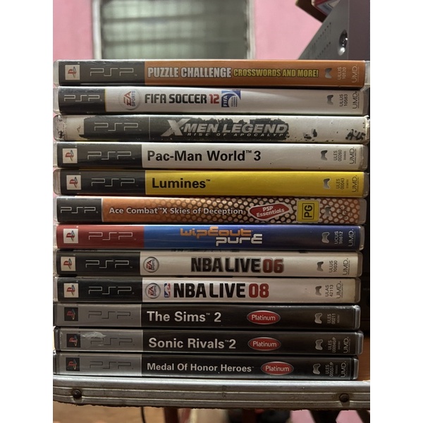 PSP UMD GAMES ALL ORIGINAL Shopee Philippines