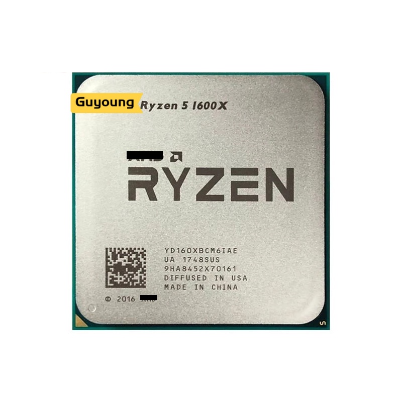 Ryzen 5 1600X R5 1600X 3.6 GHz GAMING Zen 0.014 Six Core Twelve