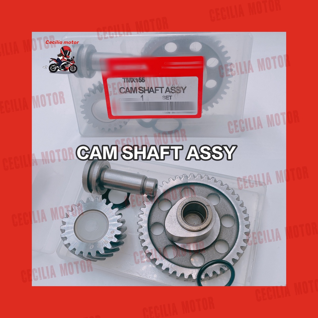 Timing gear set / cam gear assembly with shaft TMX155, TMX125,LIFAN150