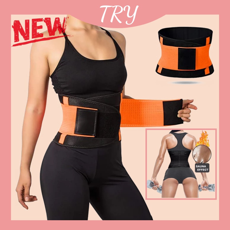 TRY Women Waist Trainer Eraser Belt Tummy Control Waist Trimmer