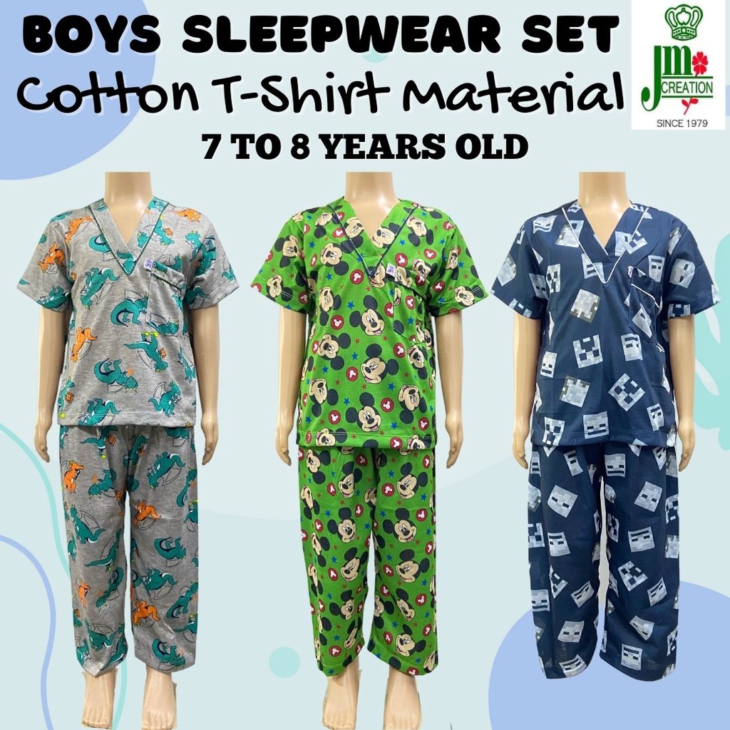 Size 7 online pajamas