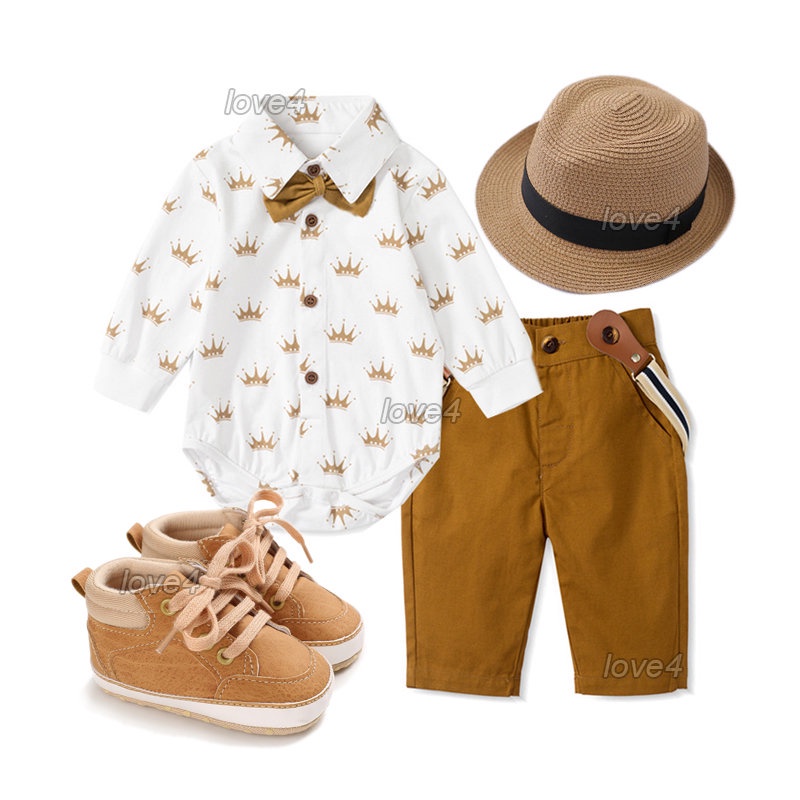 Safari Costume Baby Boy Jungle Newborn Baby Clothes for Boys Terno 1 2